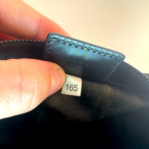 PRADA Black Nylon Pouch Tessuto Triangle Logo Makeup Cosmetic Pouch AUTHENTIC - Picture 7 of 9